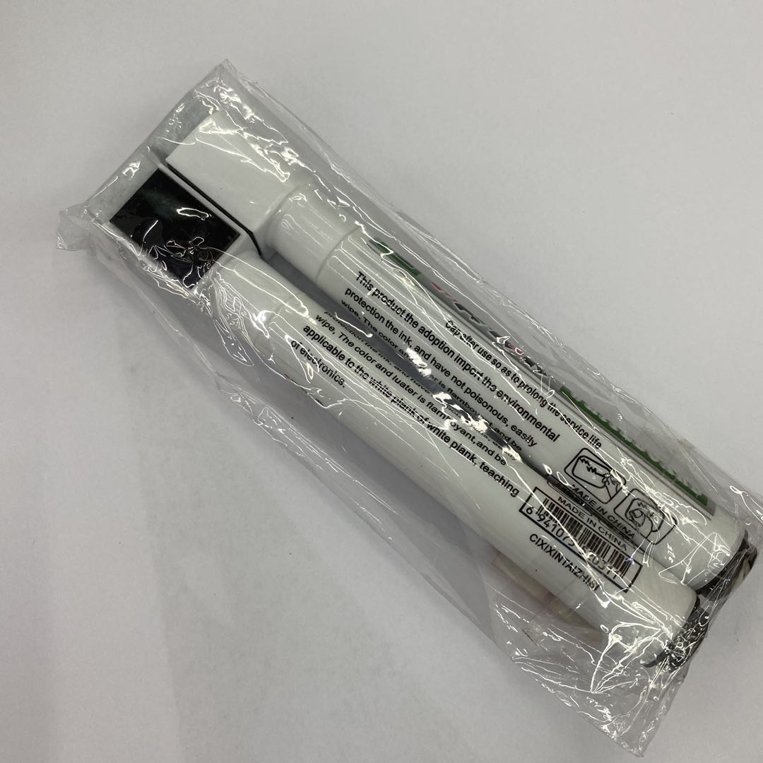 Dl-151-2 OPP bag whiteboard marker for office students can be used to erase special marks