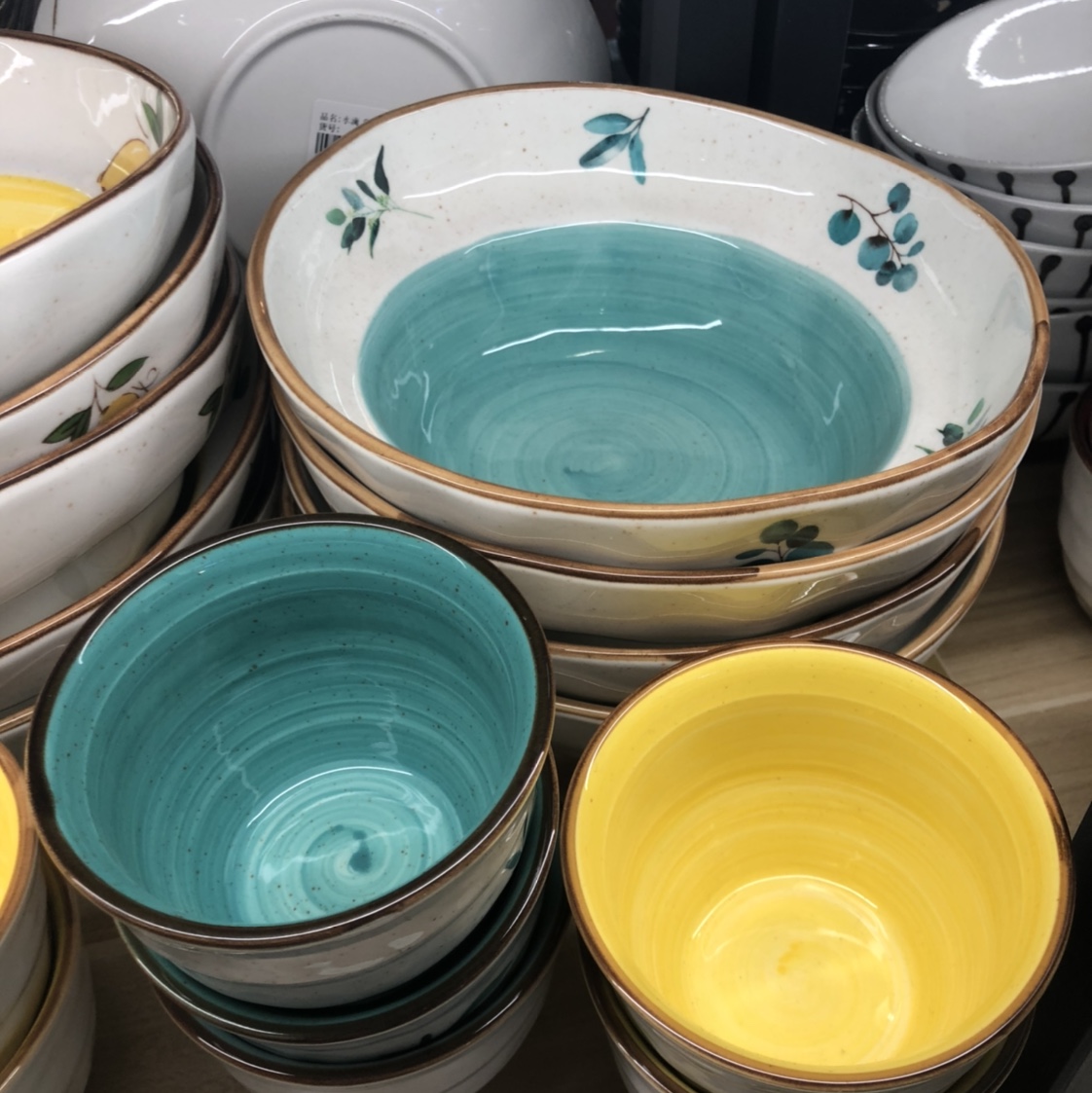 小清新陶瓷果盘色拉盘可爱风小资生活42