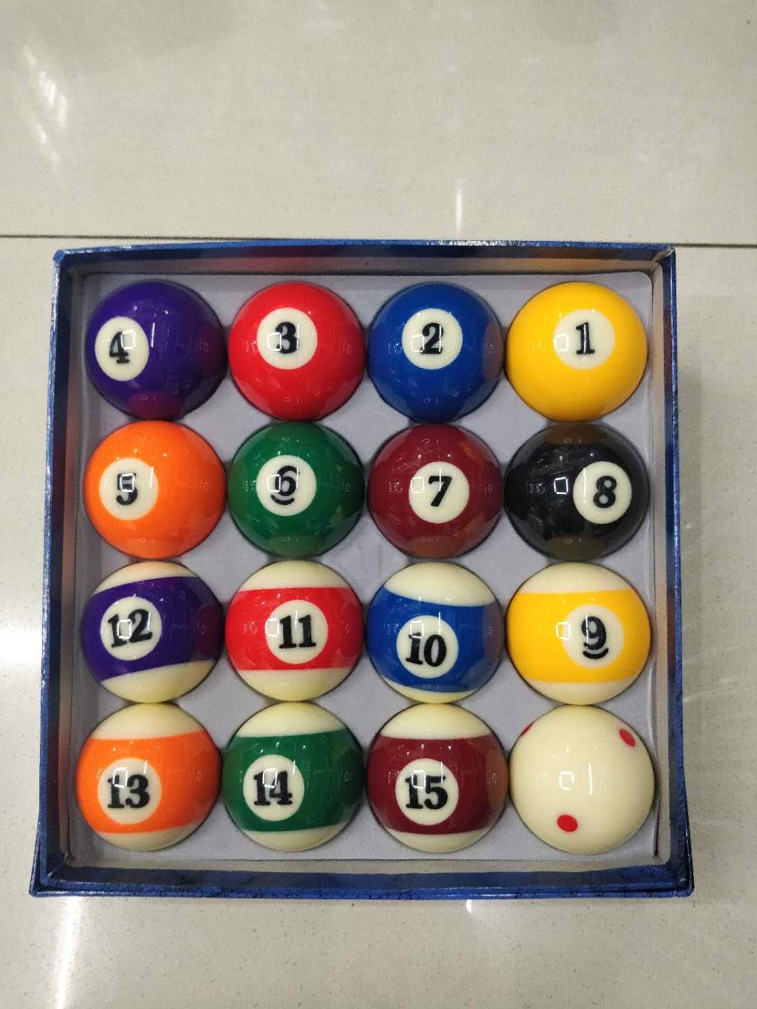 台球 3A 蓝盒球 桌球 美式台球子详情图1