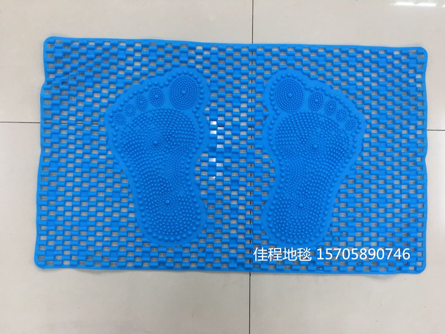 New anti-slip bathroom mat chain foot mat, bathtub anti-slip mat, pvc floor mat, door mat, pvc foot mat Specification drawing