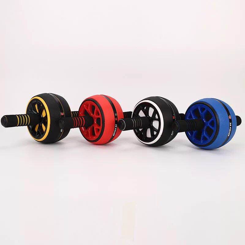 New wide single abdominal wheel abdominal muscle speed synthesizer abdominal fitness equipment for men and women thumbnail