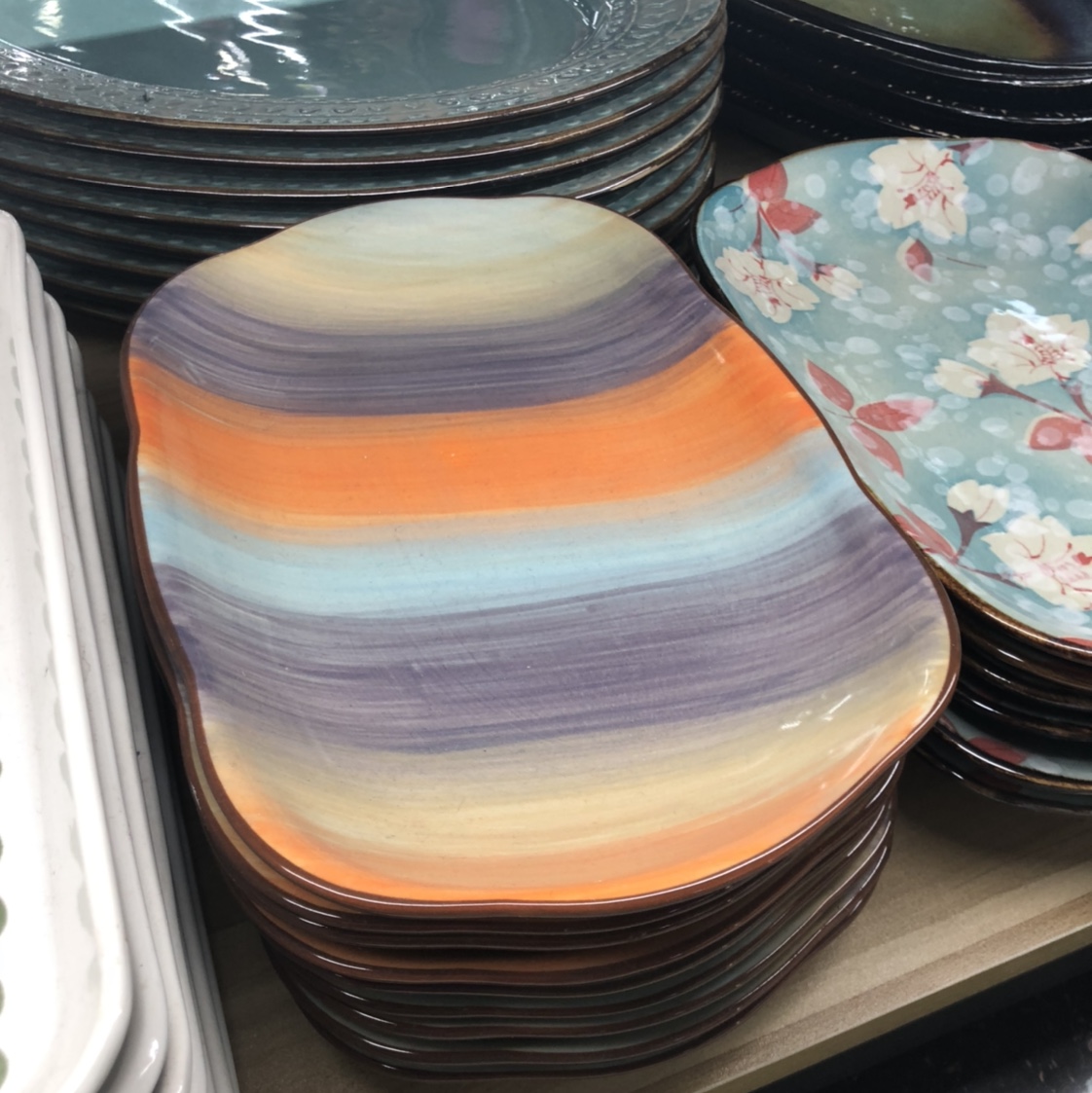 小清新陶瓷果盘色拉盘可爱风小资生活40