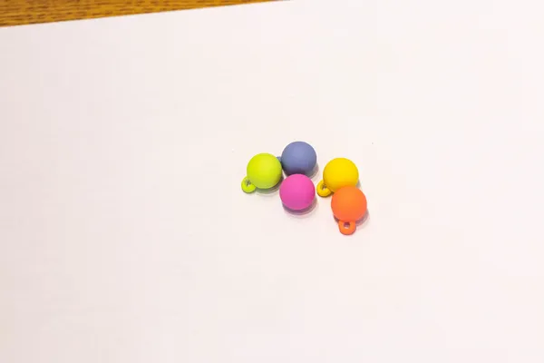 Rubber candy color monocular drop ball 14MM thumbnail