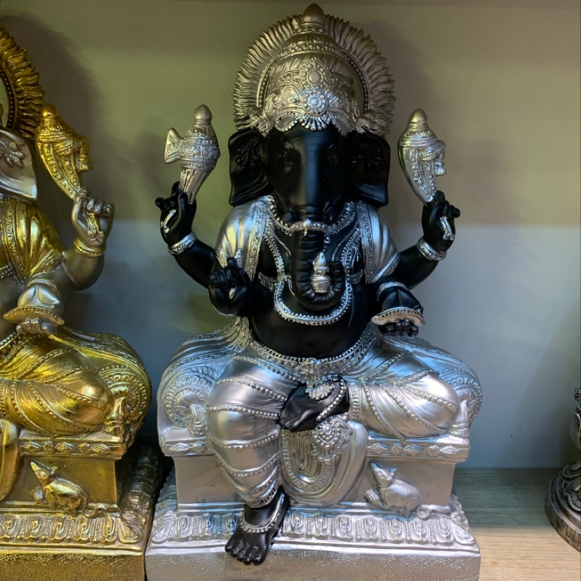 印度东南亚财神 GANESHA 像鼻神像 家居摆件装饰工艺品