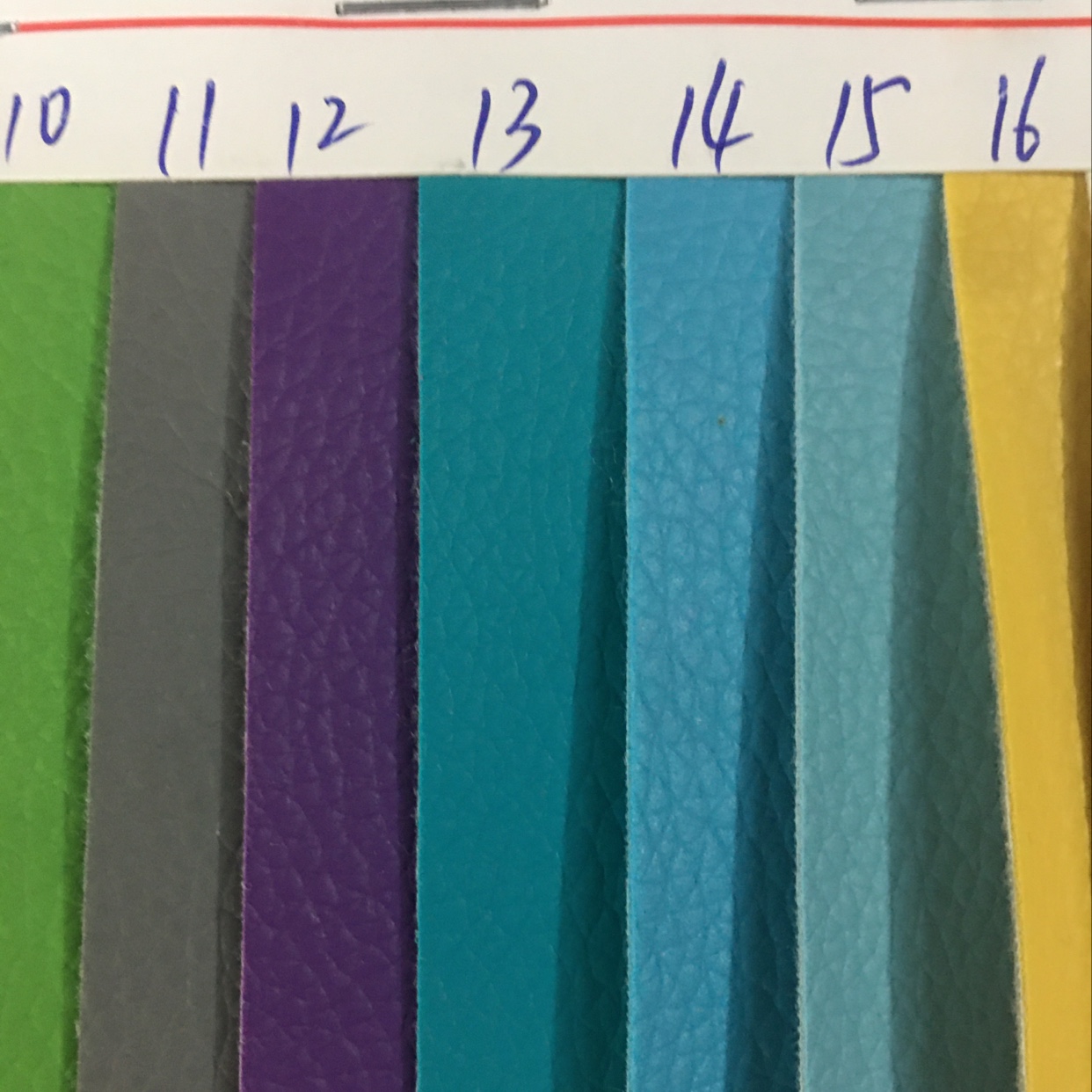Direct sales of the latest PVC leather products with large lychee patterns in stock, including high, medium and low-end bags, sofas, shoes and fabrics Application Scenario