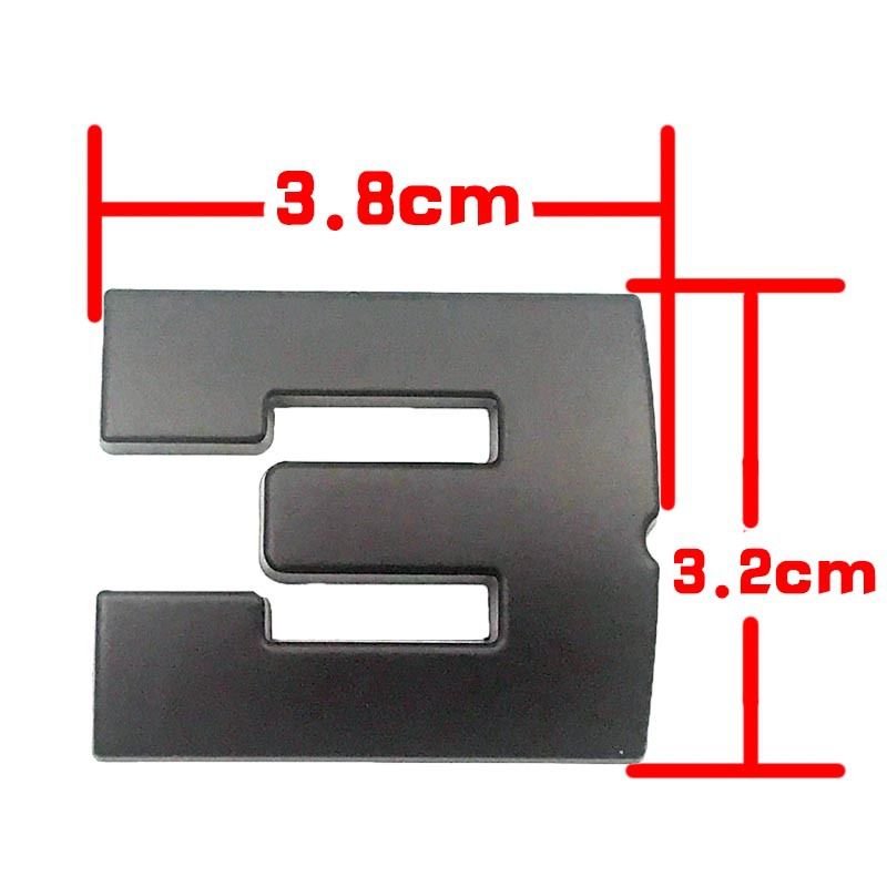 适用于宝马M车标贴标志5系M3 M5 X1M X3M X5M X6金属车贴后尾标详情2