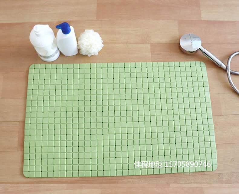 New best-selling square anti-slip bathroom mat, square foot mat, bathtub mat, pvc anti-slip mat, small square anti-slip bathroom mat Item Picture