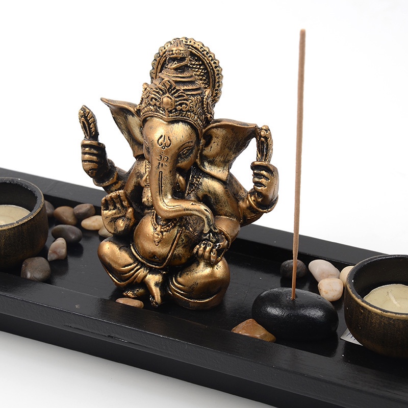 New Indian and Pakistani style elephant Trunk Buddha, God of Wealth, a great gift for good fortune, home decoration, and Thai restaurant ornaments Item Picture