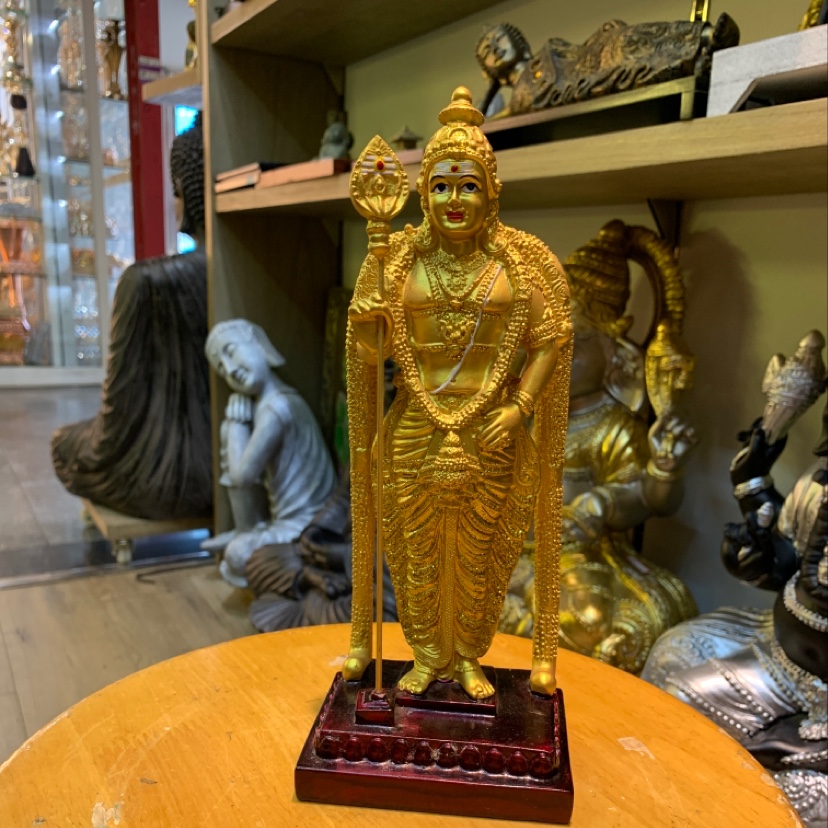 Indian mythological figures, battle goddesses, Malaysian scenic area deities, home decoration handicrafts, resin ornaments