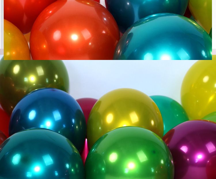 Chrome Ice Metallic Balloon 10 