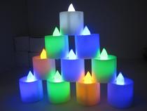 LED electronic candle light simulation fake stone flame candle night light wedding romantic confession guide restaurant decoration