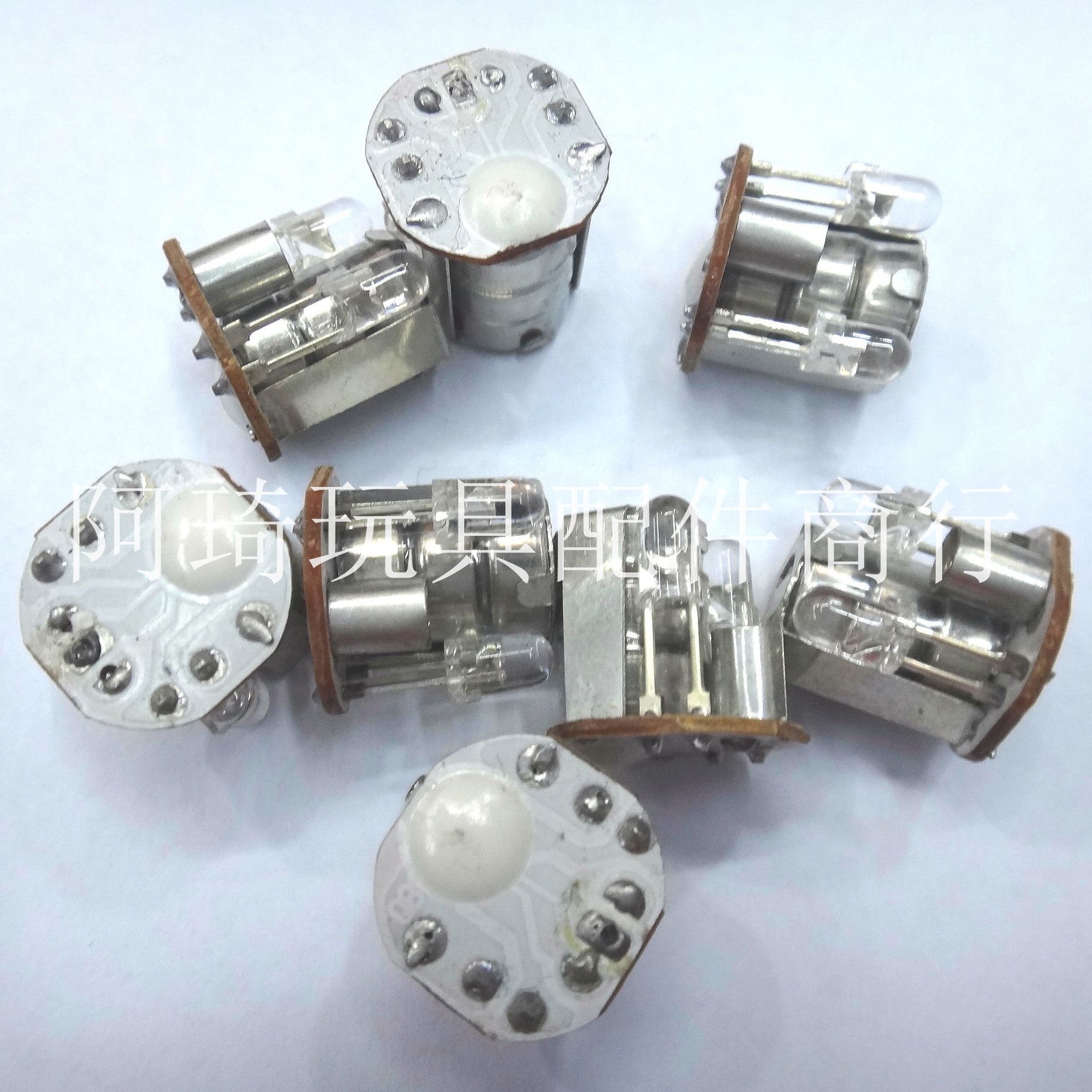 玩具配件LED震动闪灯机芯红蓝灯悠悠球灯1*1*12mm