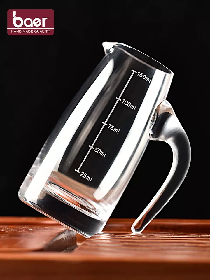 Crystal wine dispenser creative glass dispenser handle scale for restaurants