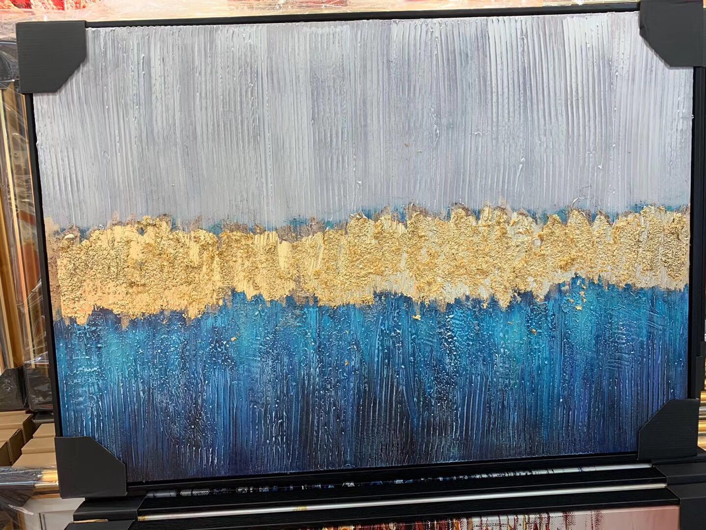 Living Room Dining Room Hanging Painting Decorative Painting Large Painting Sofa Background Painting Plus Pen Oil Painting Specification drawing