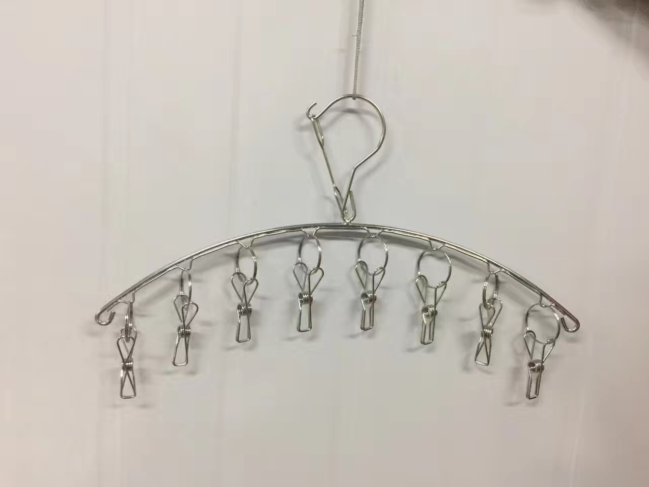 厂家直销不锈钢圆衣架20头，详情图9