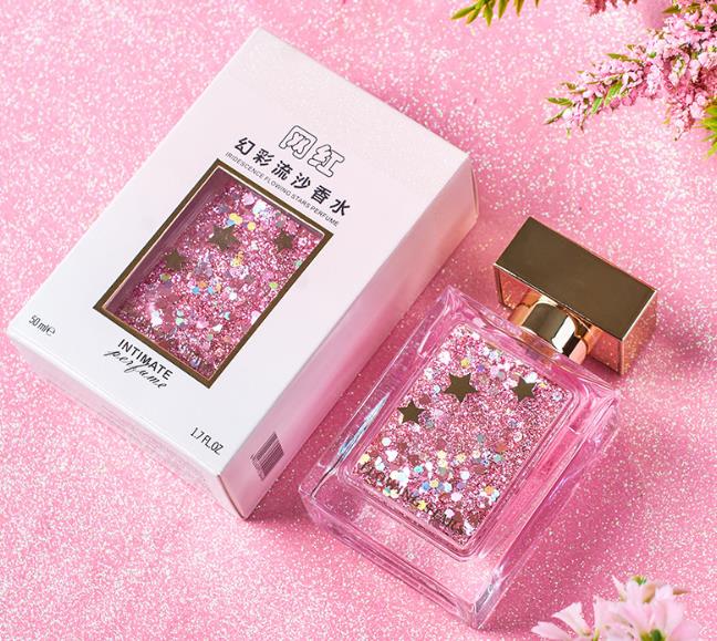 Maco Andy Magic Color Quicksand Perfume Light fragrance Fresh flower fruit tone natural network red domestic mini perfume for women details Picture