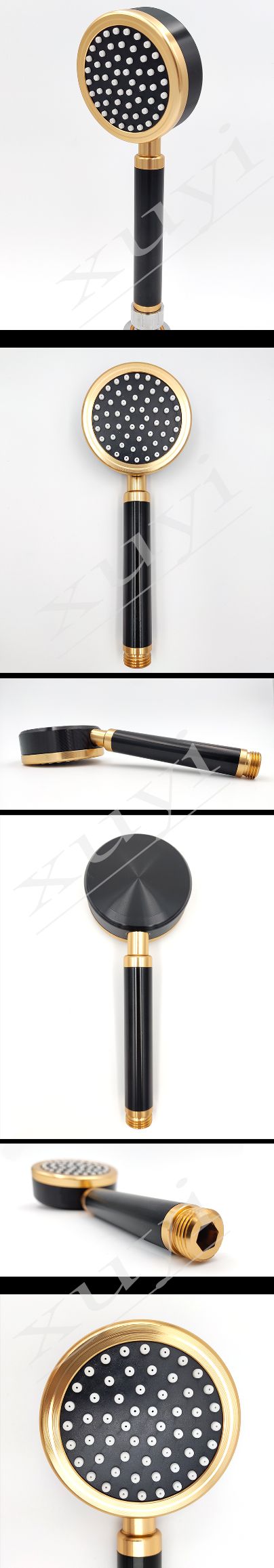 Factory direct sales, popular and trendy luxury bathroom with bathroom shower aluminum showerhead pic 1