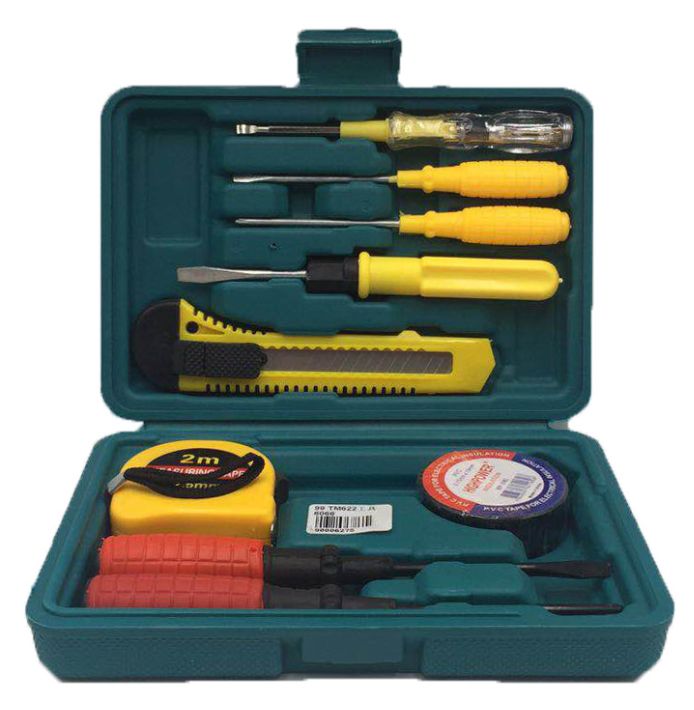 TM五金工具箱 多功能家用手提式盒装工具 赠品车载套装 厂家直销详情图4