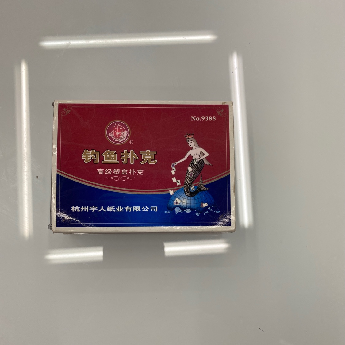 Fishing 9388 blue core paper poker manufacturer direct wholesale and retail thumbnail