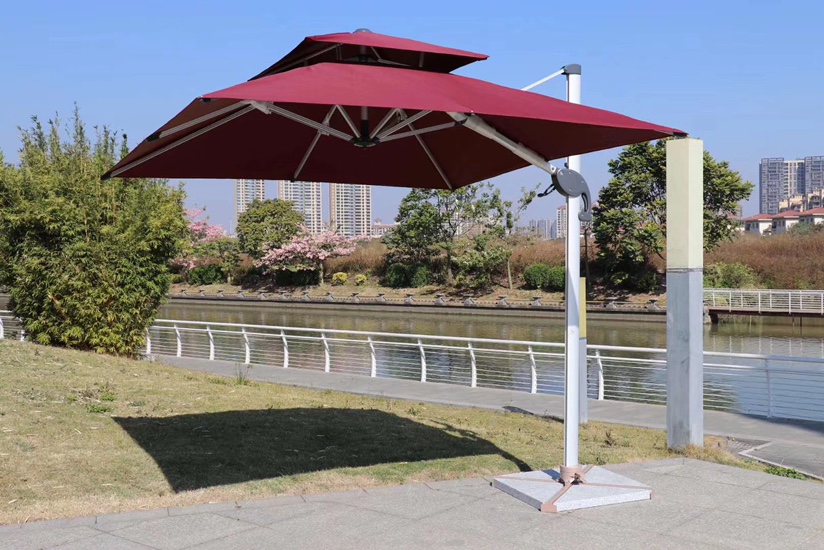 太阳伞细节图