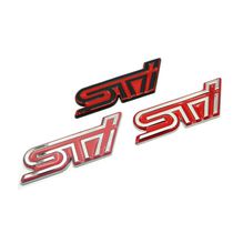 Subaru BSL - Forest Man BRZ OUTback XV retrofitted STI car logo metal mesh tail logo sticker