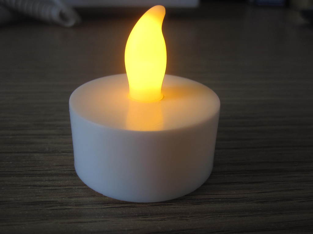 Birthday electronic LED candle light wave mouth electronic simulation tears birthday decoration romantic candlelight dinner
