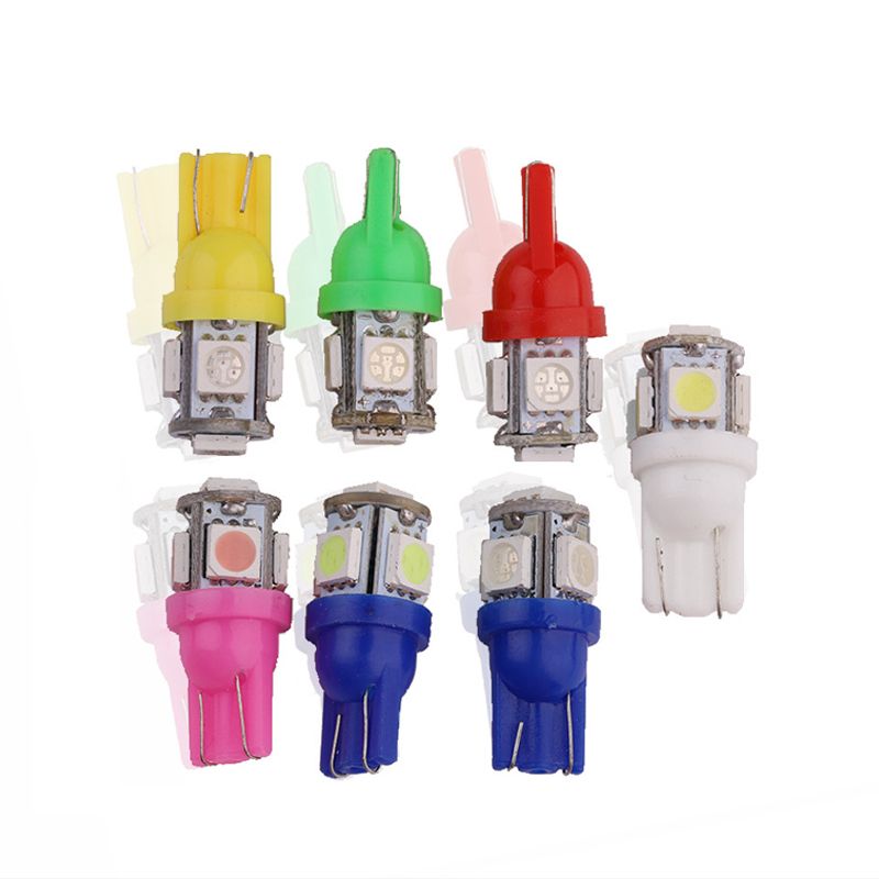led car lights W5W T10 5050 5SMD width indicator lights Car reading lights license plate lights led bulbs pic 6