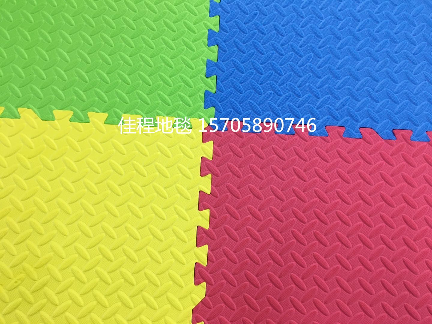 1.0cmEVA solid color floor mat Leaf pattern EVA solid color puzzle Children's puzzle floor mat splicing mat Solid color floor mat Specification drawing