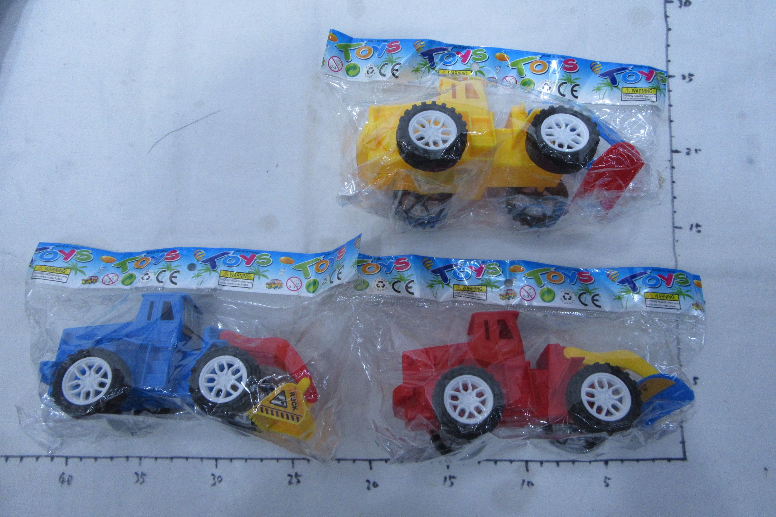 Children's toy OPP bag inertia truck can hold 2 pieces of candy at 9.9 super low price