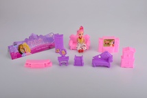 女孩娃娃屋过家家玩具仿真公主城堡模型大型别墅房子拼装儿童礼物111A