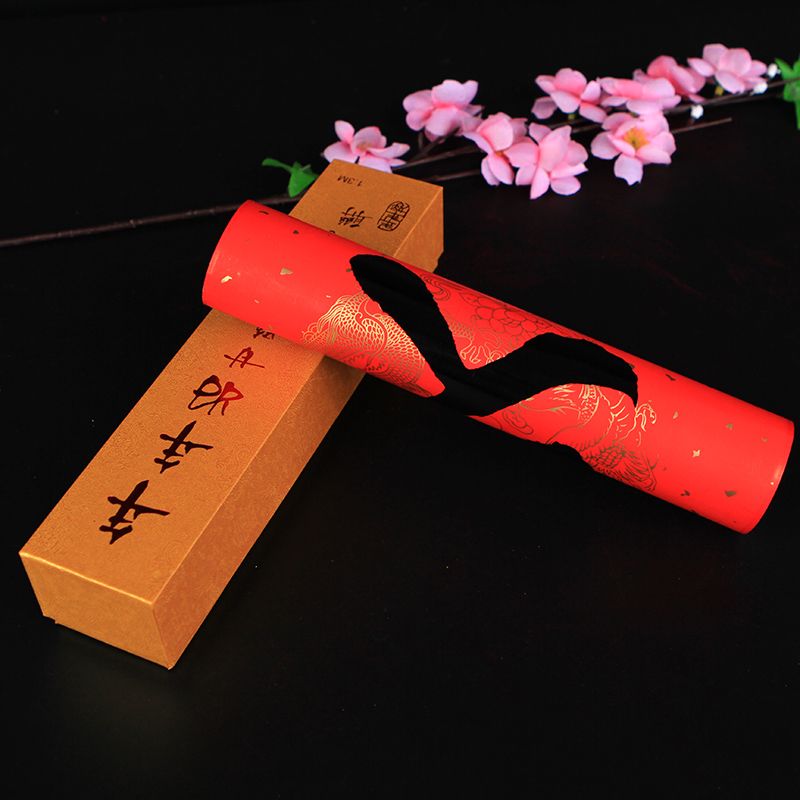 年年好书法耐晒黑字婚联1.1米详情图3