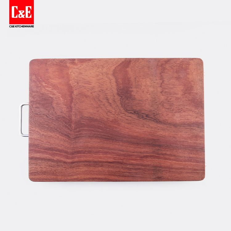 C&E Creative kitchen new shabili Sandalwood square cutting board household anti-corrosion anti-mildew square board 50*35 thumbnail