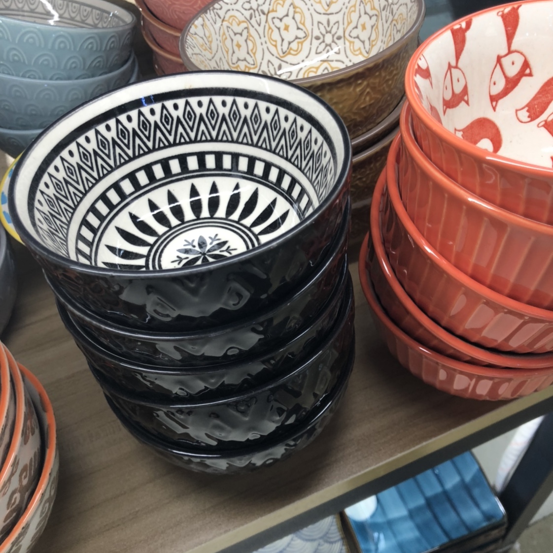 小清新陶瓷果盘色拉盘可爱风小资生活56