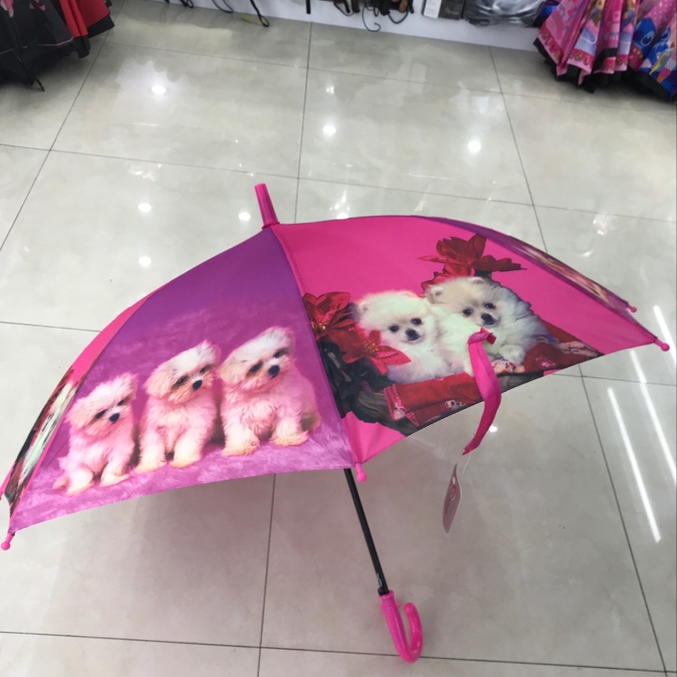 Item No. 5002 Touch Cloth Heat Transfer Umbrella For Children details Picture