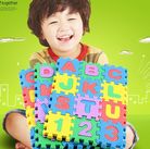儿童数字字母拼板eva泡沫拼图玩具益智玩具拼图儿童拼图厂家直销