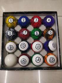 Free mail billiards Billiards American billiards Chinese billiards marble road ball elephant ball