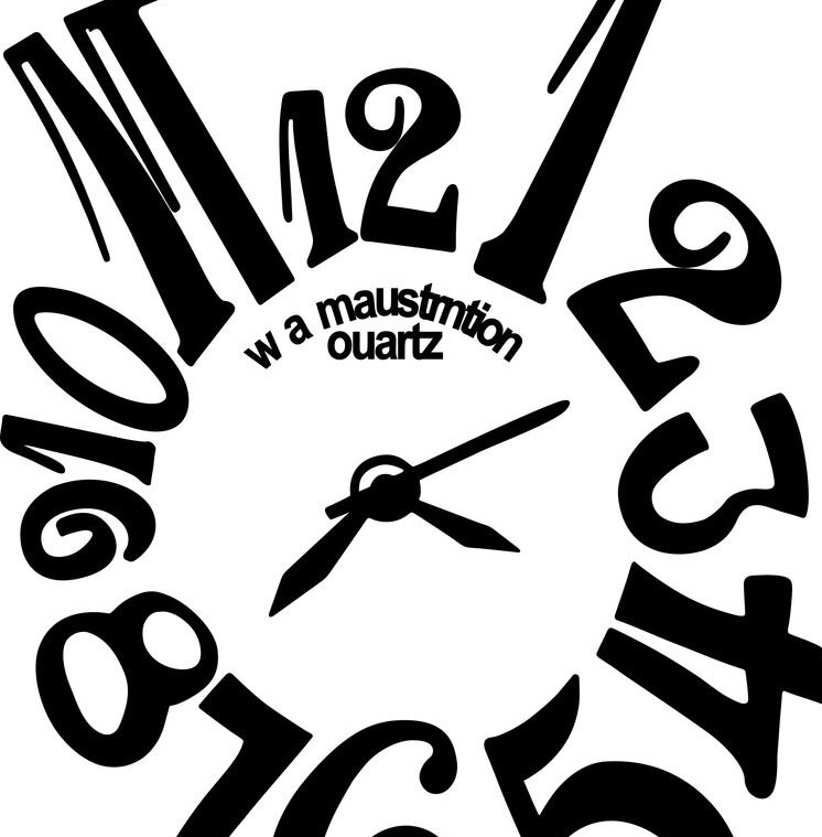 专业烫图 弹力数字闹钟