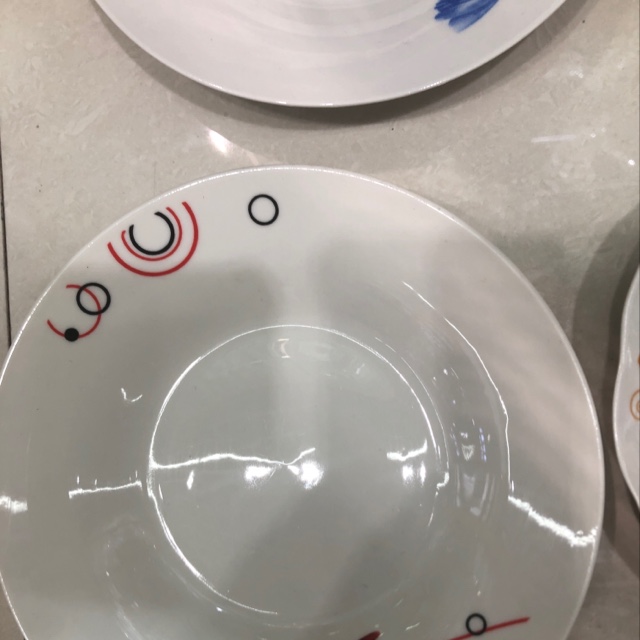 7-inch ceramic plates, bowls and spoons! Special offer, stock, in stock Specification image