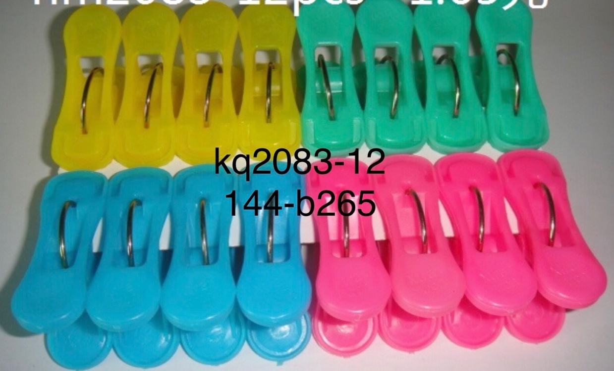 Clothes clip in 4 colors and 16 pieces with 2083 styles thumbnail