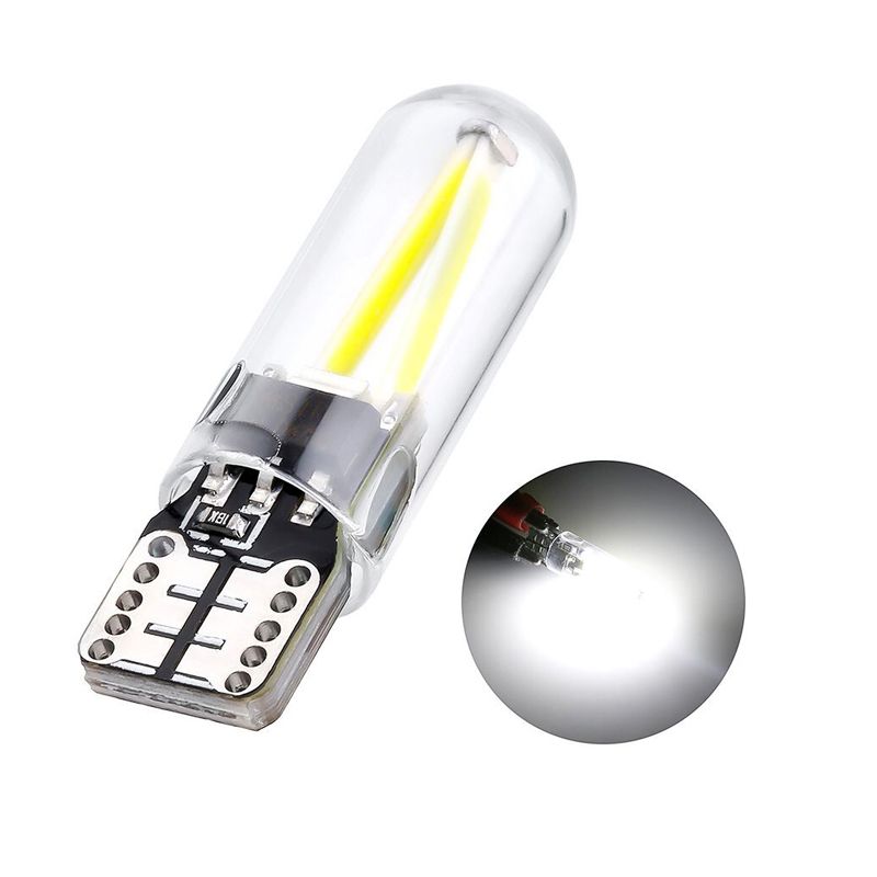 The new T10 COB filament glass width indicator light for automobiles is a bestseller in foreign trade detail image 3