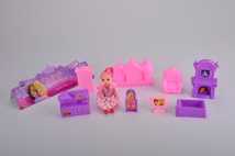 女孩娃娃屋过家家玩具仿真公主城堡模型大型别墅房子拼装儿童礼物122A