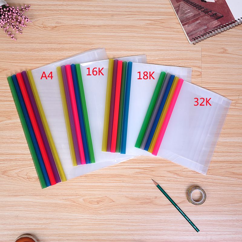 16K transparent rod book cover book cover primary and secondary school students wrapped book shell thumbnail