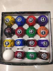 Free mail billiards Billiards American billiards Chinese billiards marble elephant ball