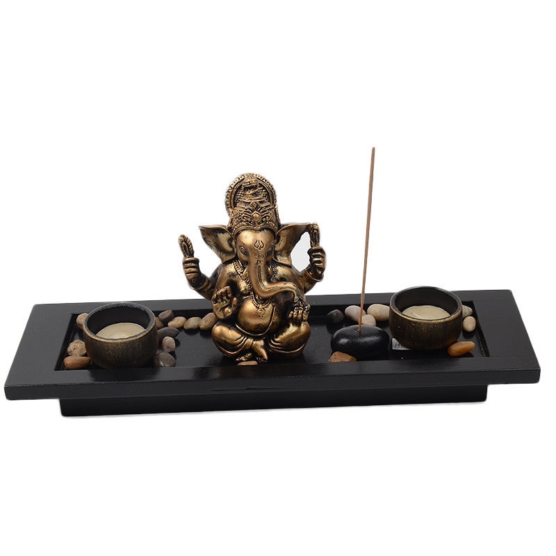 New Indian and Pakistani style elephant Trunk Buddha, God of Wealth, a great gift for good fortune, home decoration, and Thai restaurant ornaments details Picture