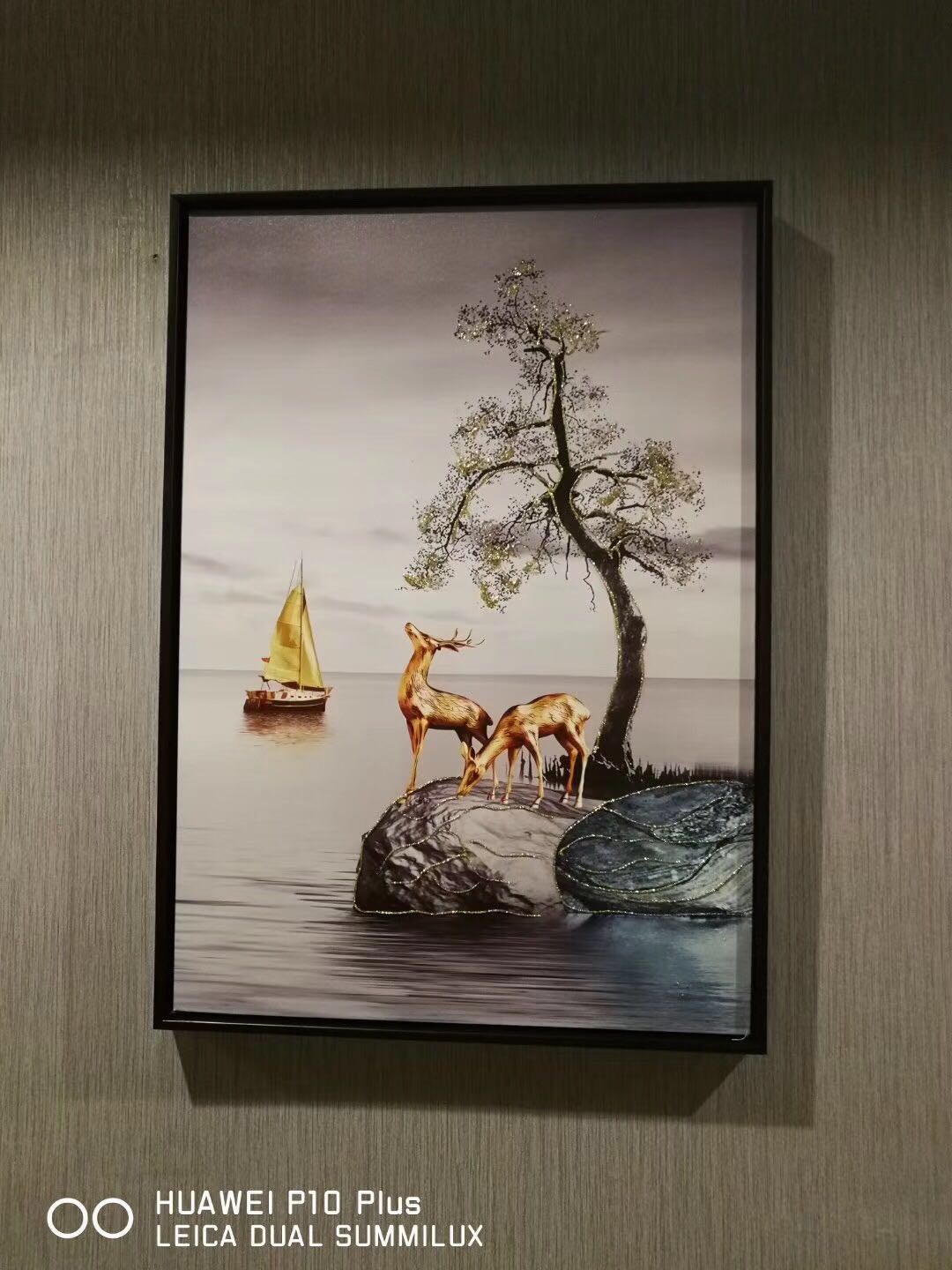 Nordic Light Luxury Decoration Decoration Painting Living Room Dining Room Hanging Painting Wall Painting details Picture