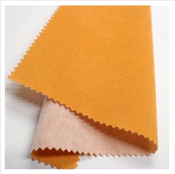 Golden spunlace bottom bead pile tea box velvet fabric and red wine box velvet fabric are in stock and available for wholesale Specification image