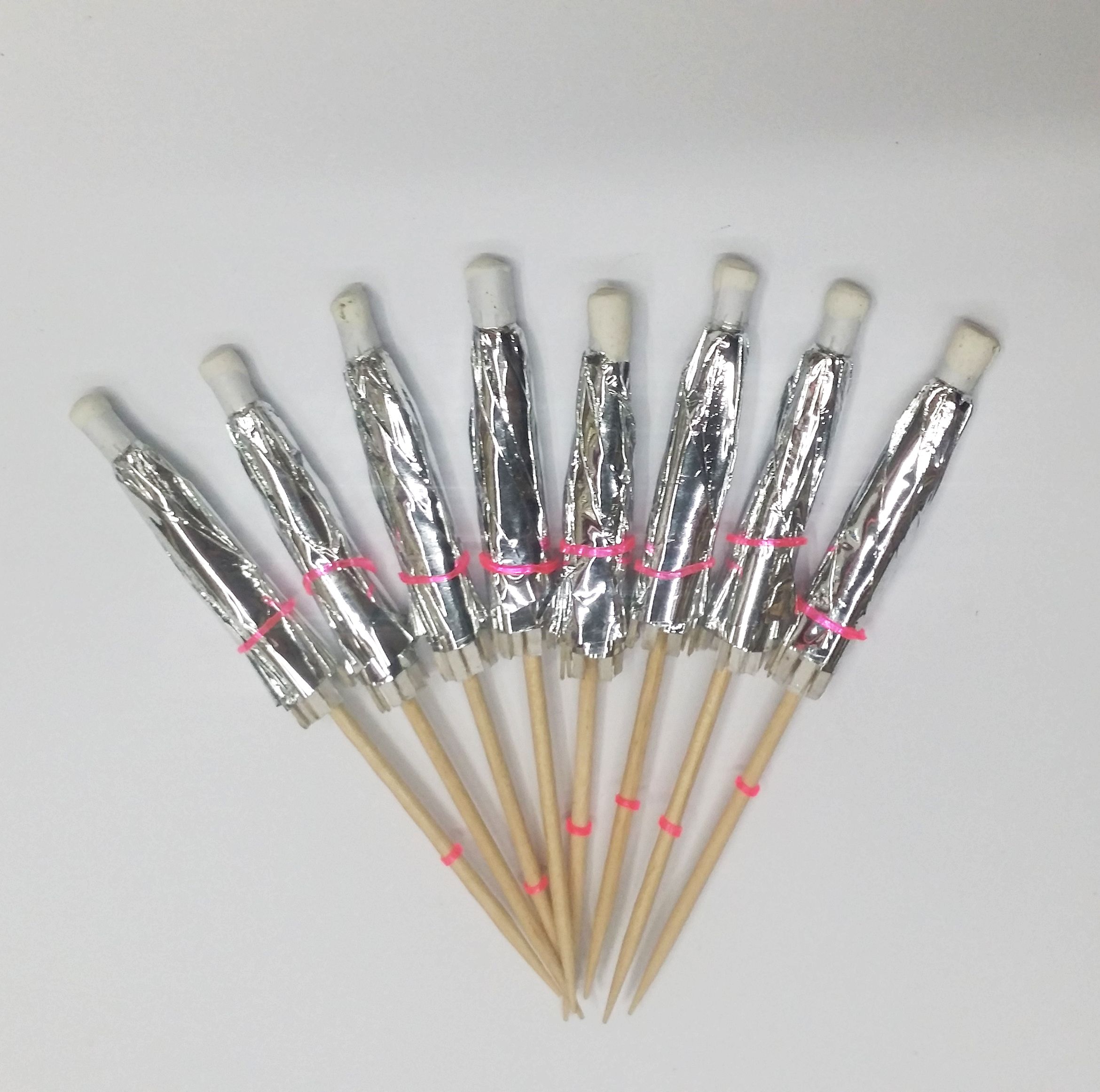 酒店 KTV生活用品水果签 小伞签 烧烤竹签详情图13