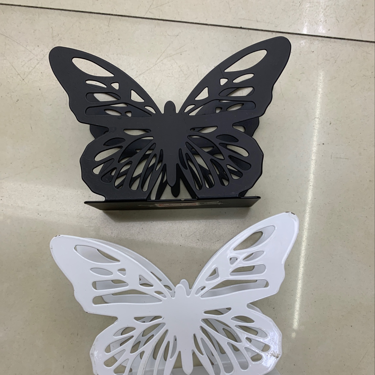 Butterfly Tissue Holder details Picture