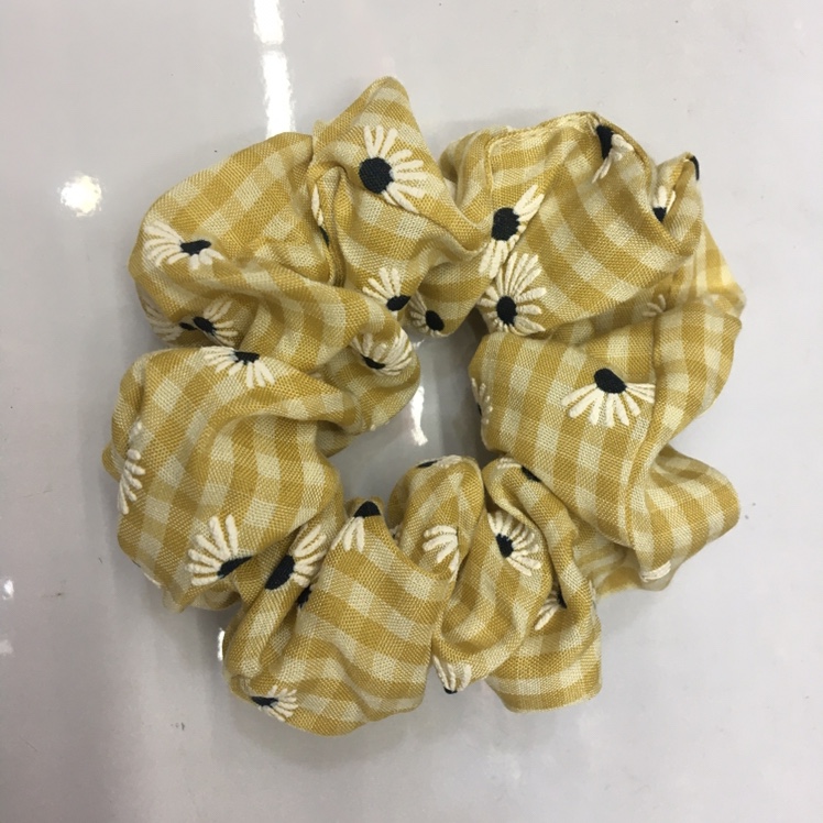 Small Daisy checkered large intestine rings details Picture