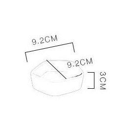 3.5-inch Nordic-style matte ceramic snack plates, flavor plates, pastry plates and afternoon tea plates detail image 1